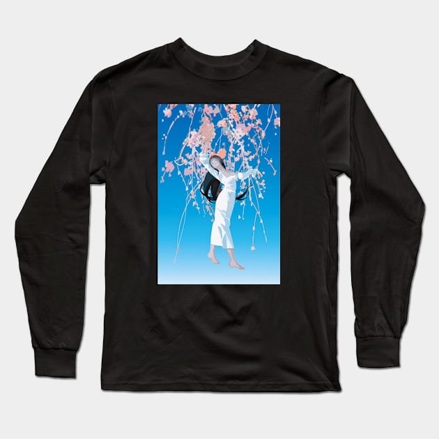 Spring Flowers Long Sleeve T-Shirt by POPIcreate